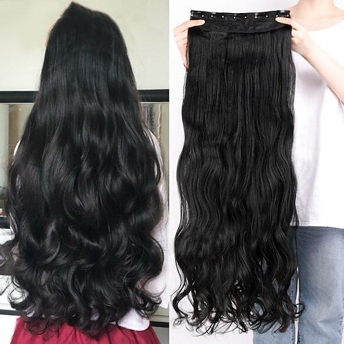 Human Hair 24Inch Double Down Extension For Women